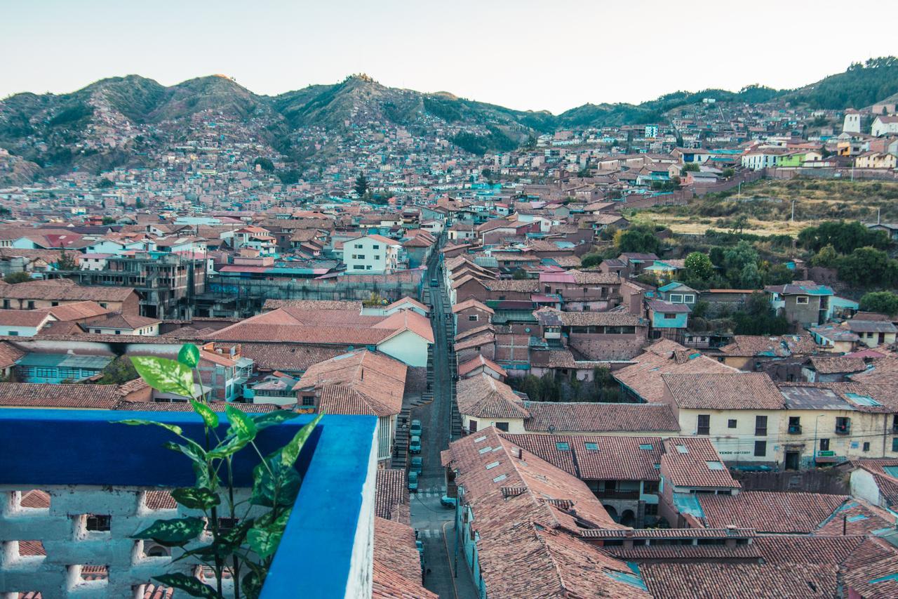 La Casita Azul Hostel Куско Екстер'єр фото
